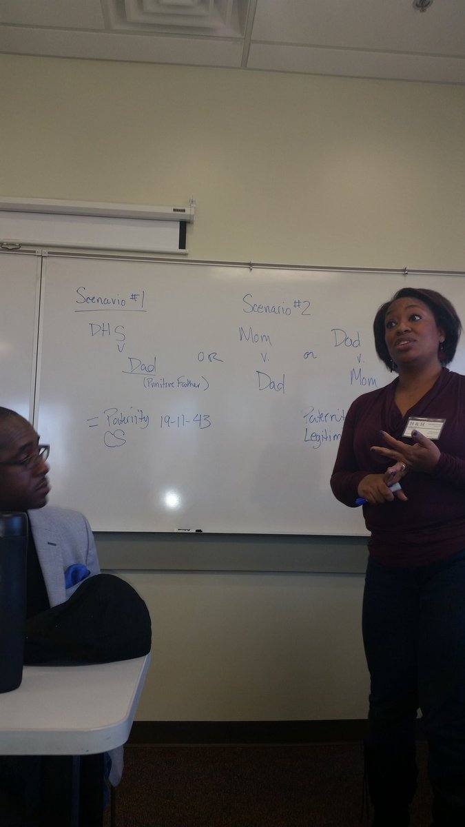 DarshunKendrick's tweet photo. Attorney @kbhooper is leading the discussion on Child Support Reform for #GGAHack15. Thanks! https://t.co/R7qu04FEJs