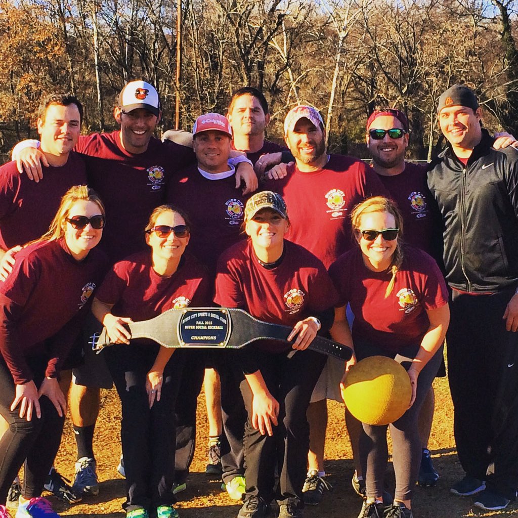 sblizzle1's tweet image. River City fall kickball champs- Three-peat!