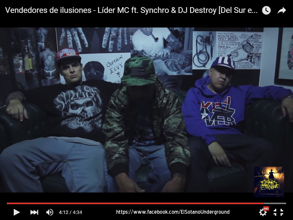 mc1100mdq's tweet photo. #VIDEO: #LiderMc Ft #Synchro &amp; #DjDestroy - Vendedores de ilusiones - #Argentina RT RT
Link: https://t.co/mwJfkOOxtp https://t.co/WyxthsUnZS