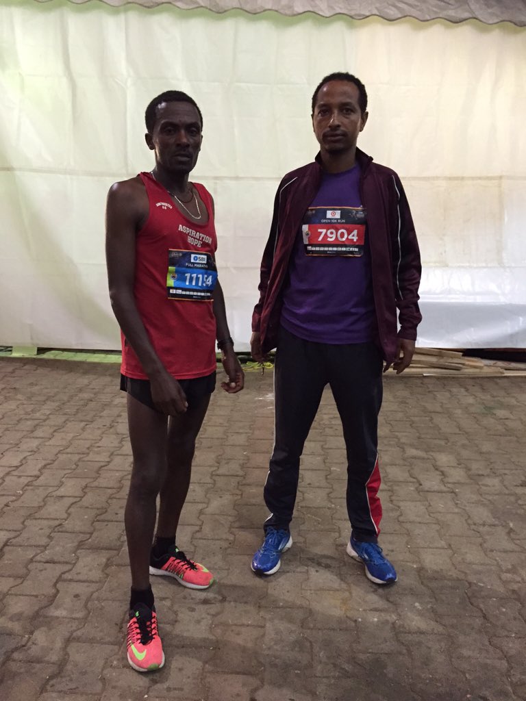 BMM_in's tweet photo. And the winner of #BMM2015 is....Mesfin!!!!! 2 hrs & 20 min. w0000000t !!!!!! 11154 https://t.co/E7zQTCnkmX