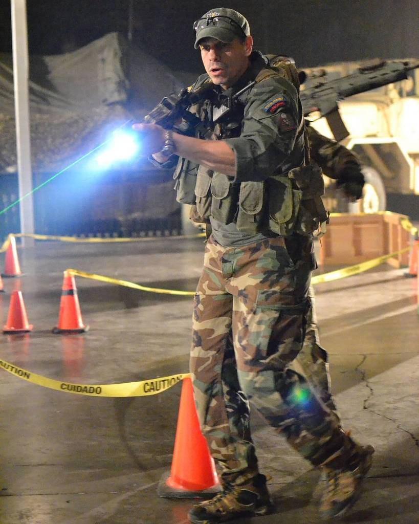 apocalypsevegas's tweet photo. Operative Wambat takes a team through pre-apocalypse drills at ACO Headquarters the other … https://t.co/AzT2TJ4gAE https://t.co/6hyehTgF1o