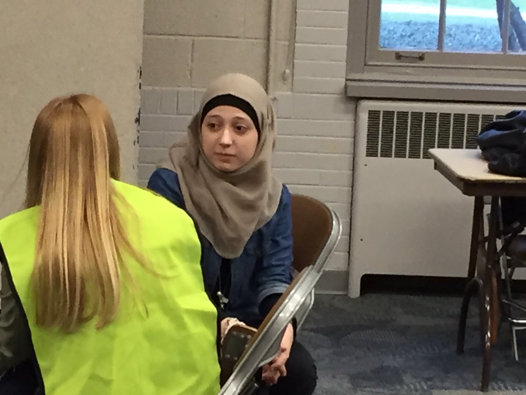 Jefferson_CTC's tweet photo. Our students & faculty are amazing! Active shooter simulation #psychfirstaid training. #PoweredToDo @PhiladelphiaU https://t.co/7bq0ohDTQ8