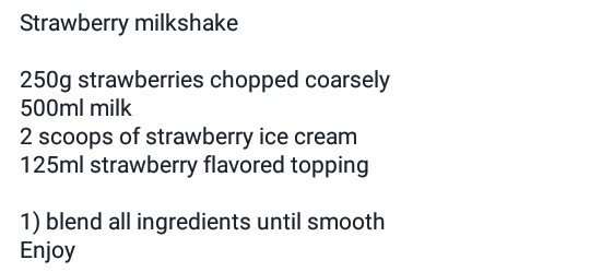 my_baking's tweet photo. Milkshake ideas https://t.co/qz6eciA7DV