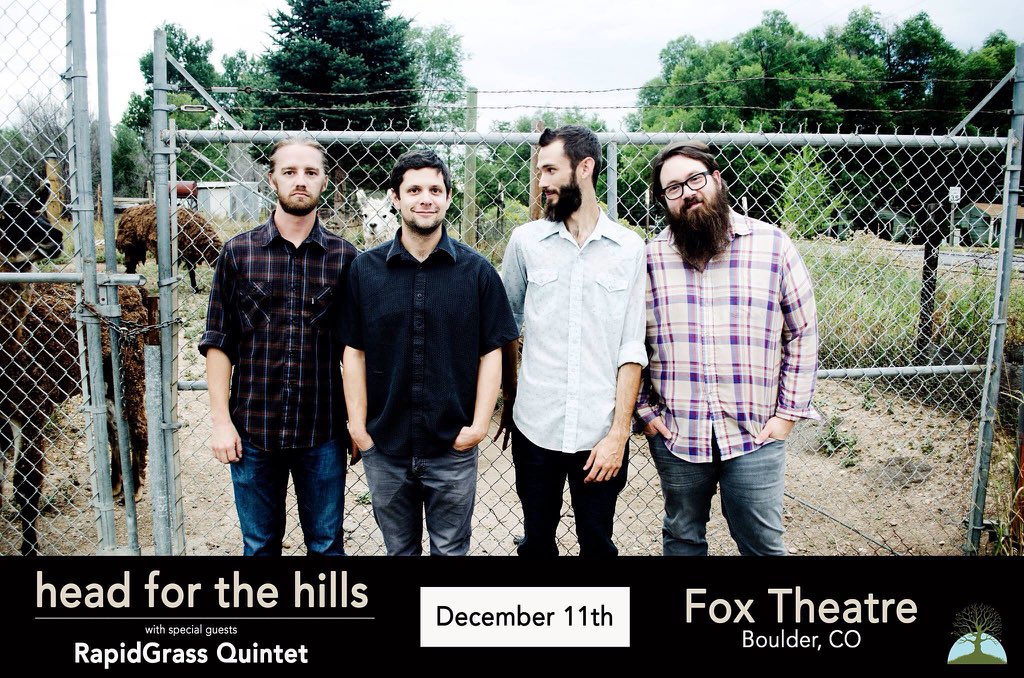 HeadfortheHills's tweet photo. Under a week until @foxtheatreco with @rapidgrass. We hope you can join us on 12/11! https://t.co/0ounvK296Z https://t.co/IgHRJtHFaf