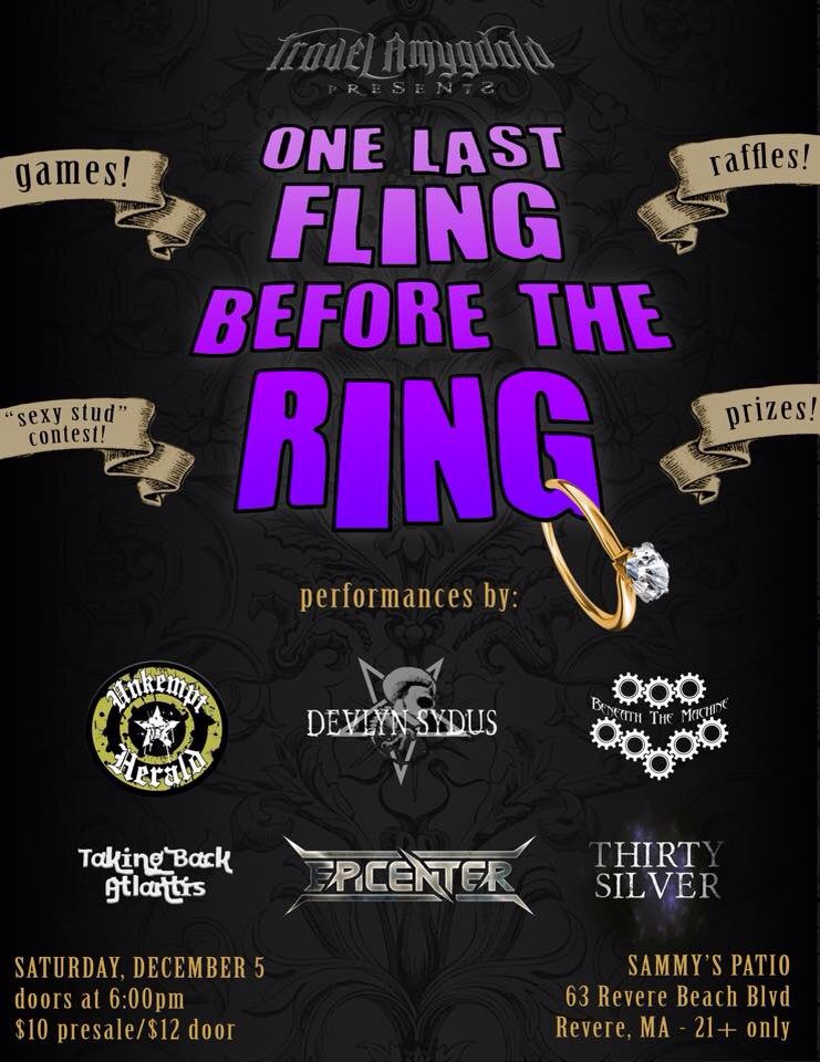 TravelAmygdala1's tweet photo. We're hosting an incredible show tonight at Sammy's Patio! 
Drinks, games, raffles, prizes...Get your ass to Revere! https://t.co/jsA9nJEDJC