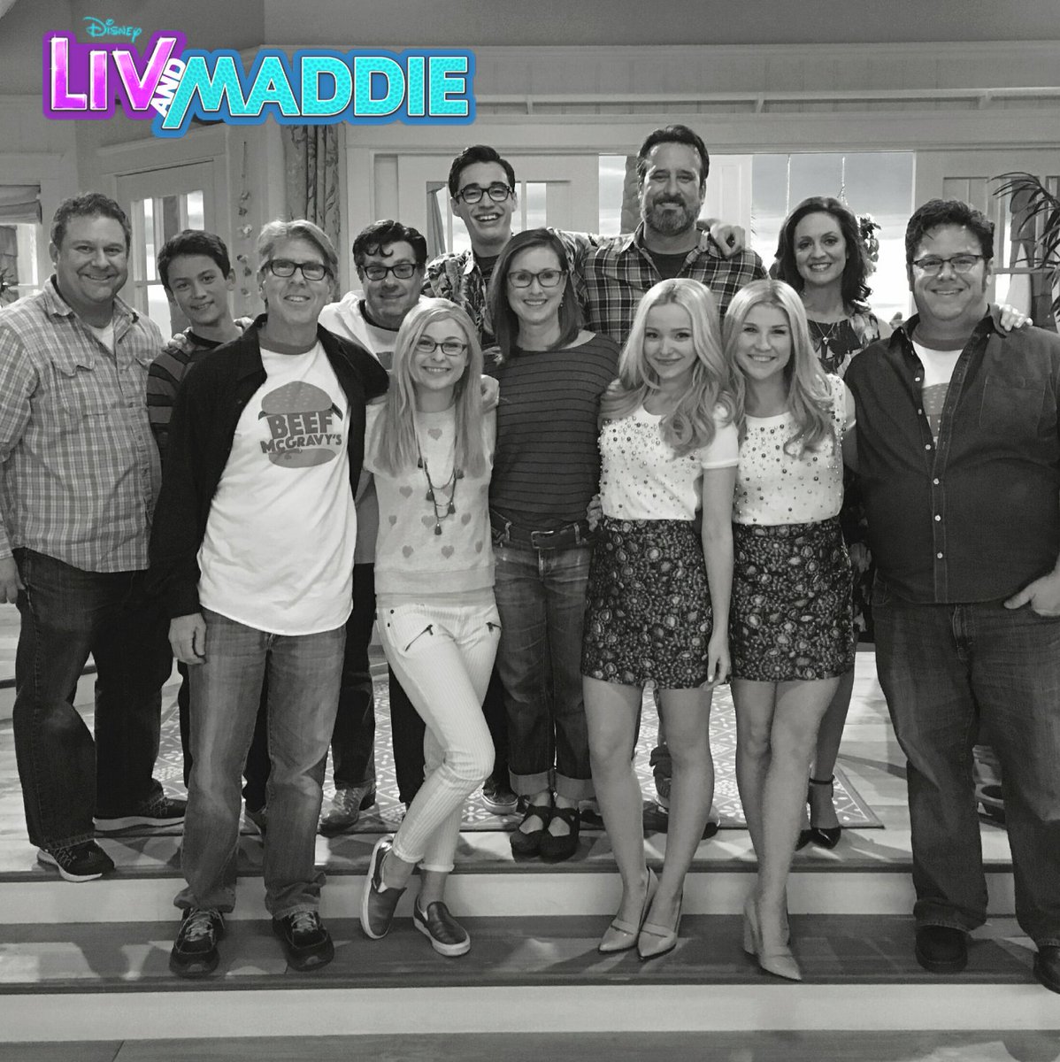 Scatter's tweet photo. I feel so lucky that I got to spend 3 years making #LivAndMaddie with the awesome #LAMFam (#LivAndMaddieSeason4 plz) https://t.co/QR8ymzzLCG