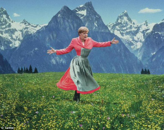 Fake_FifthReich's tweet photo. Just another reason Hungary should open its borders, we need to have room to dance in Austria #SoundOfMerkel https://t.co/fdmu6mVYJn
