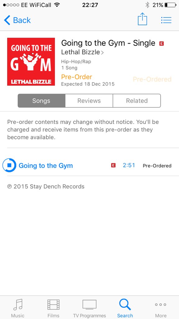 Dempsmeister's tweet photo. @LethalBizzle has done it again #FackingGym https://t.co/x9aqZUFTI8