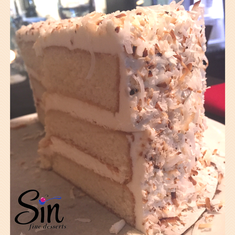 SinDesserts's tweet photo. Our #Coconut Cake is a customer favorite – a triple-layered masterpiece! #SinDesserts https://t.co/bFzRiJ5ImI