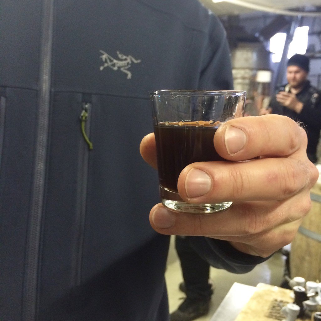 StormBrewingVan's tweet image. We don't have a mammoth amount left of the GME but there's plenty for fills and 1oz tasters! Come by before 6pm!