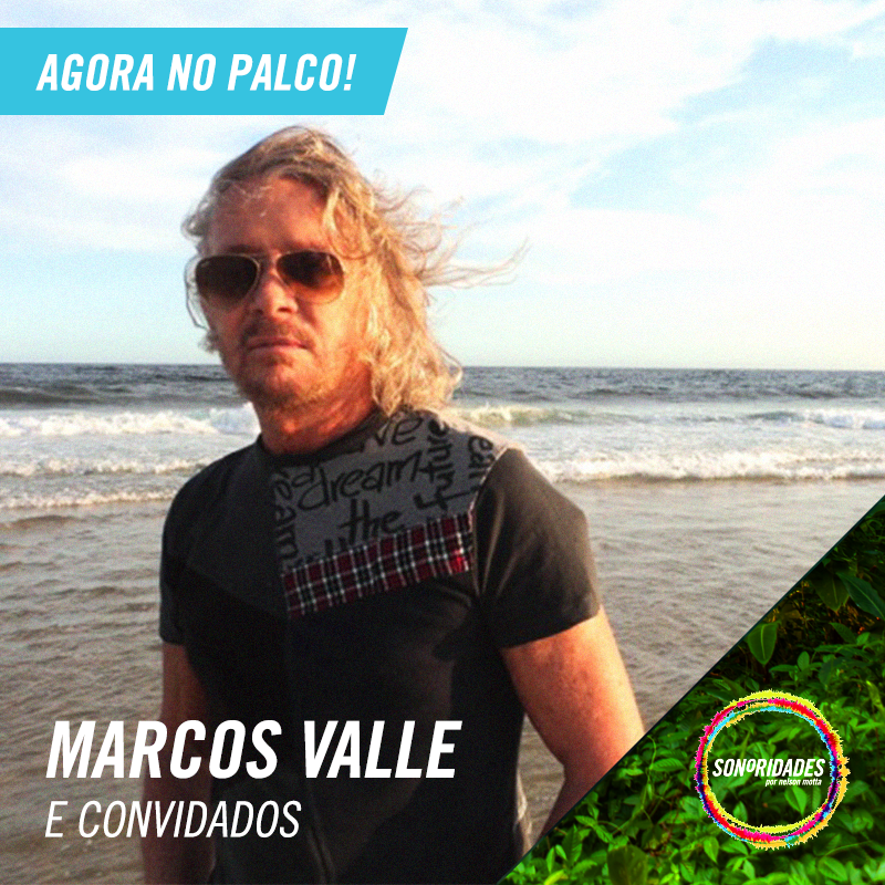 Começou! Bem-vindo ao palco do #Sonoridades, <a href="/MarcosKValle/">Marcos Valle</a> !
