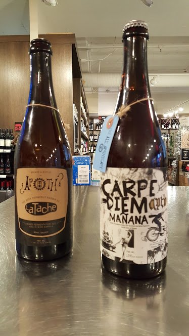 FireflyVan's tweet image. #CRAFTBEER: we’re daydreaming of @drugstorebrewer's La Tache + Carpe Diem Manana this weekend. #AleApothecary