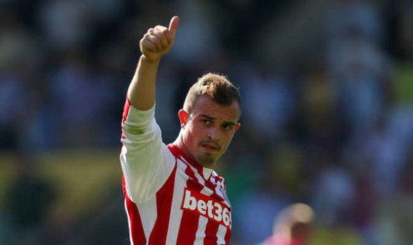Shaqiri top passeur avec Stoke contre M. City (vidéo) - bit.ly/1YQVQbl