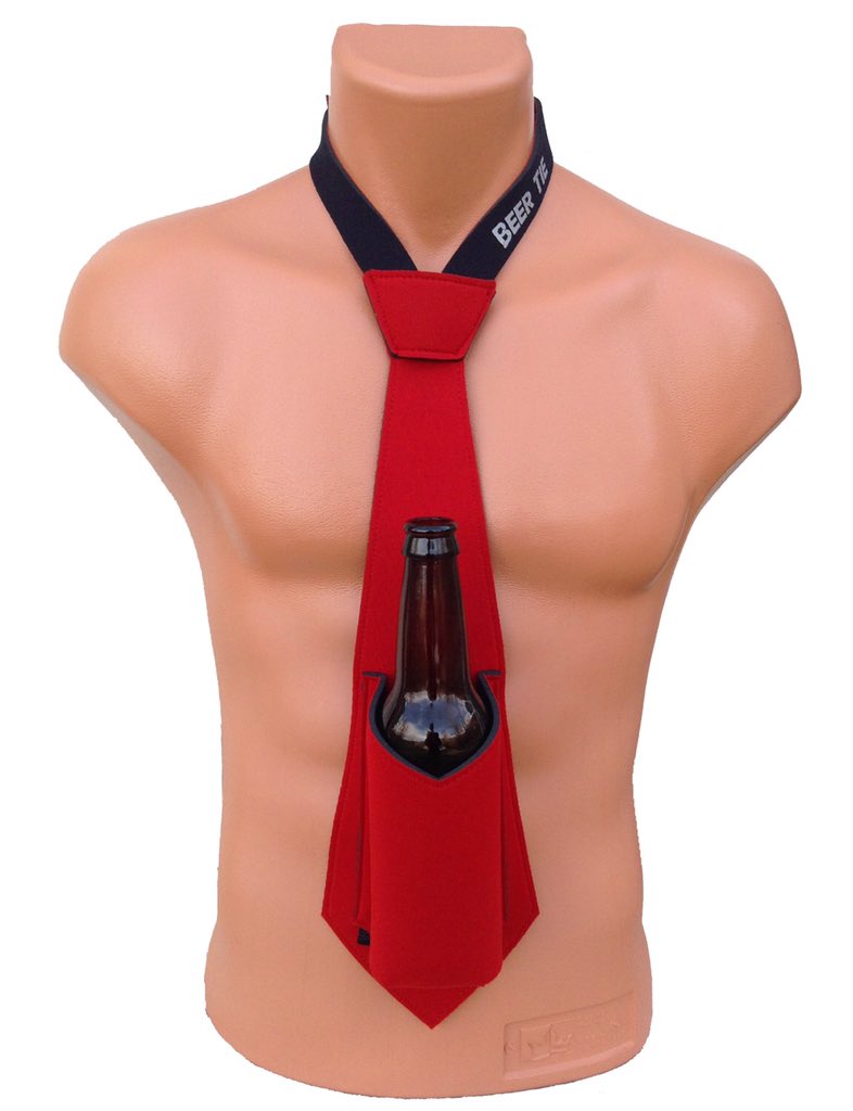 TheBevTie's tweet photo. It's OK to wear a #drPepper in your #beertie.  #DrPepperGiveaway https://t.co/AP3Kb9lEJq
