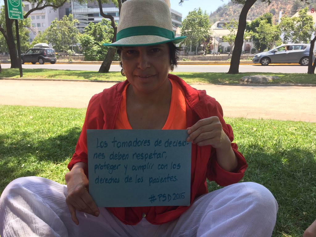 memuevocl's tweet photo. Los tomadores de decisiones deben respetar, proteger y cumplir con los derechos de los pacientes #PSD2015 #MeMuevo https://t.co/lGA1DKrTMn
