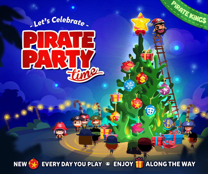 PirateKingsApp's tweet photo. The big day has come! It's Pirate Party time!! RSVP: https://t.co/IMFcNfVZ9w RT this n 1 pirate will win 100 SPINS! https://t.co/njHSc3qWMM