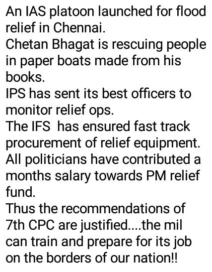 srinigoes's tweet photo. #ChennaiFloods #OROP @MissionOROP I came across this and wanted to share https://t.co/mvBEWy48wt