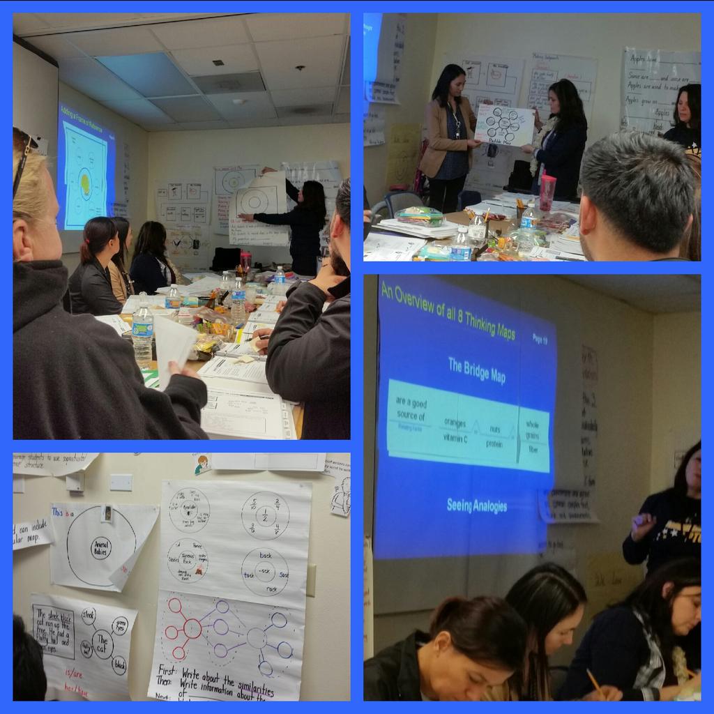 principalpiedra's tweet photo. Proud of our new to Ann L staff...Thinking Maps training on a Friday evening. THX @Stars4Steph #ComittedtoLearning https://t.co/7vry80RhG5