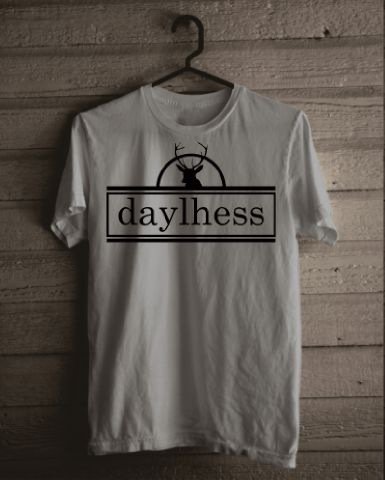 new order daylhess gray T-shirt IDR 65k available size M L. pin : 5853D8A3