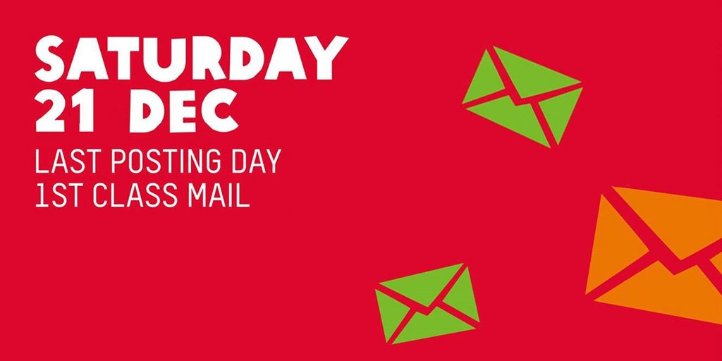 It's still not too late to get your #Christmas cards. Come and visit us in-store today, we'll be open from 11am-3pm!