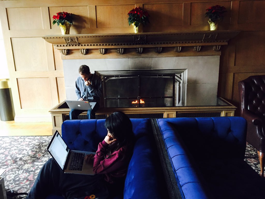 MastercardNews's tweet image. Nothing like coding up next to a fire - the #innovation is heating up at #MastersofCode!
