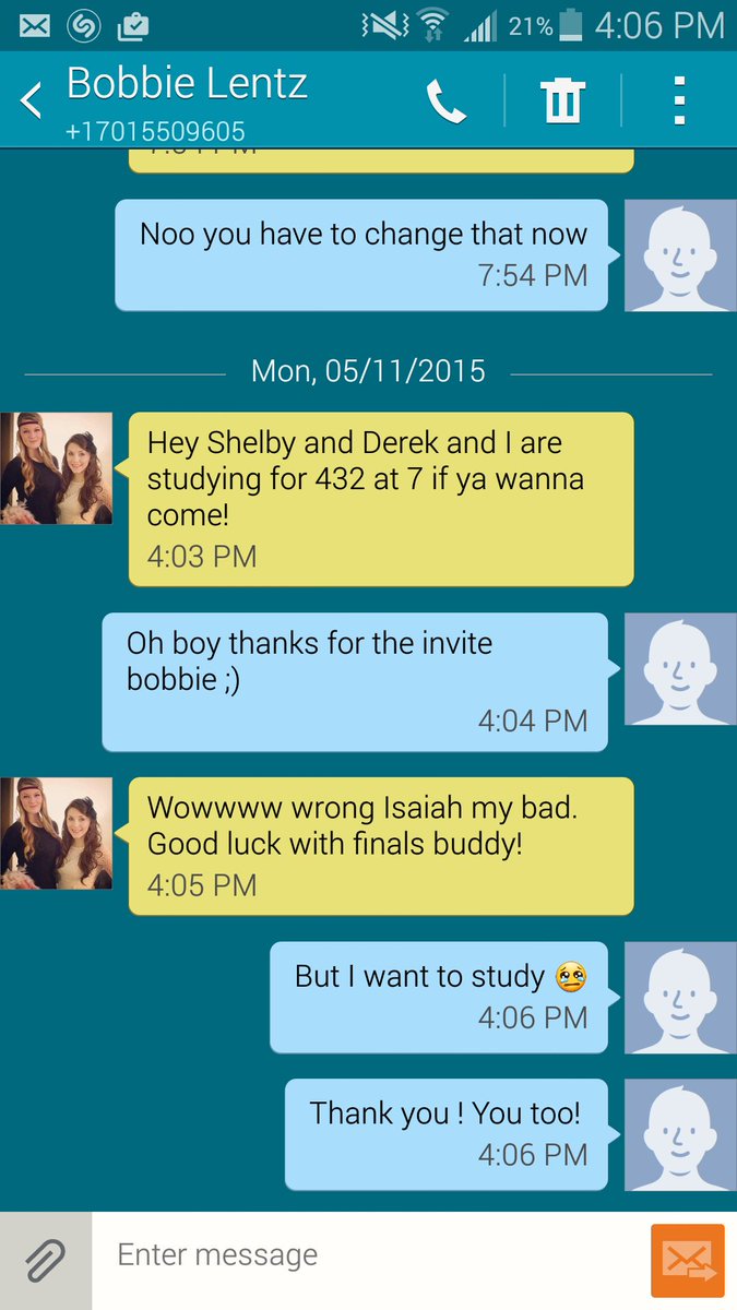 IsaiahNicolai's tweet image. Throw back to when I thought @BobbieLentz wanted to study with me #notcoolenough