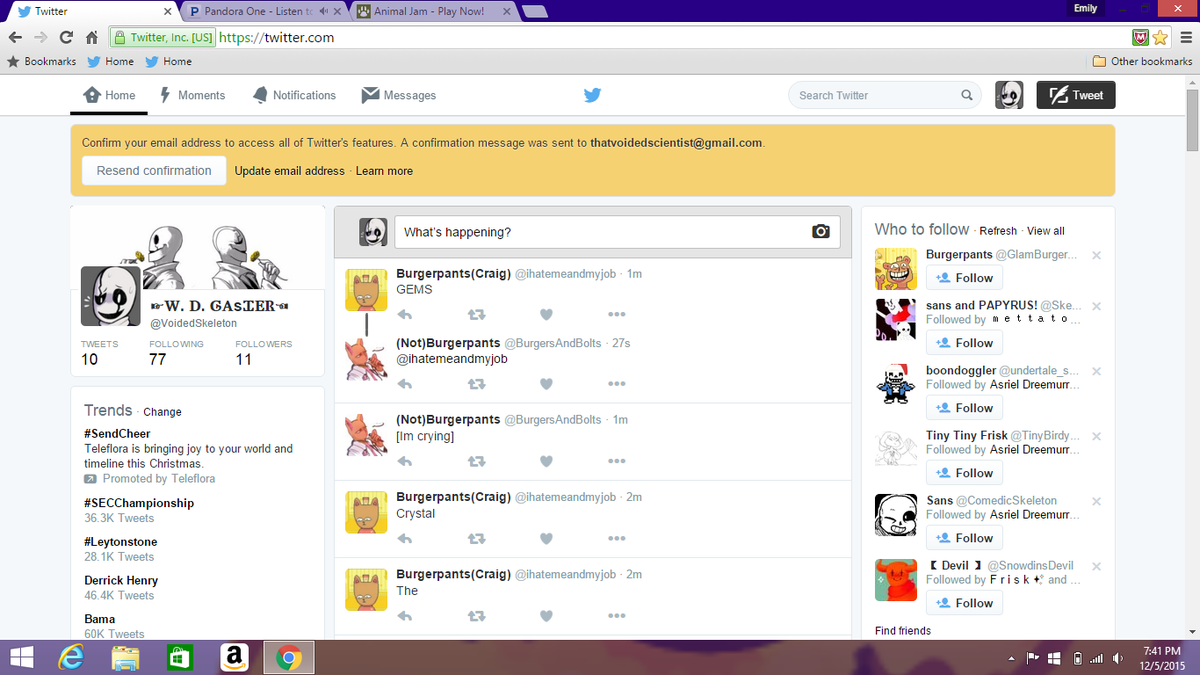 VoidedSkeleton's tweet image. ||tfw burgerpants