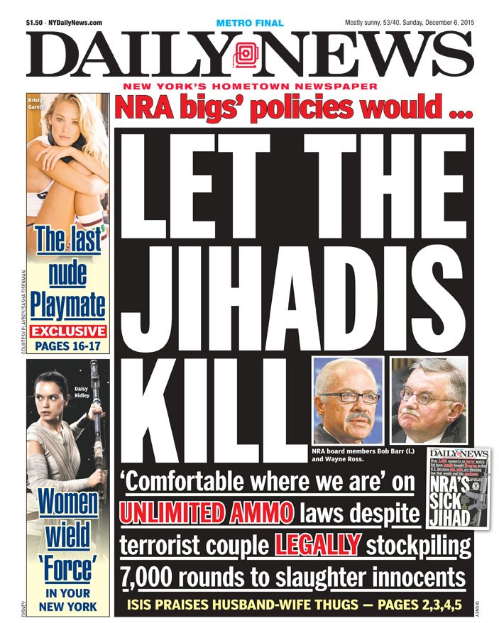 New York Daily News: Let the Jihadis kill