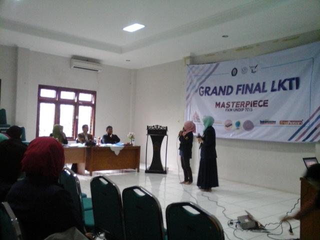 Saatnya untuk penilaian dan pertanyaan dari Dewan Juri #GFLKTImasterpiece2015 cc: <a href="/pircfkmundip/">PIRC FKM UNDIP</a>