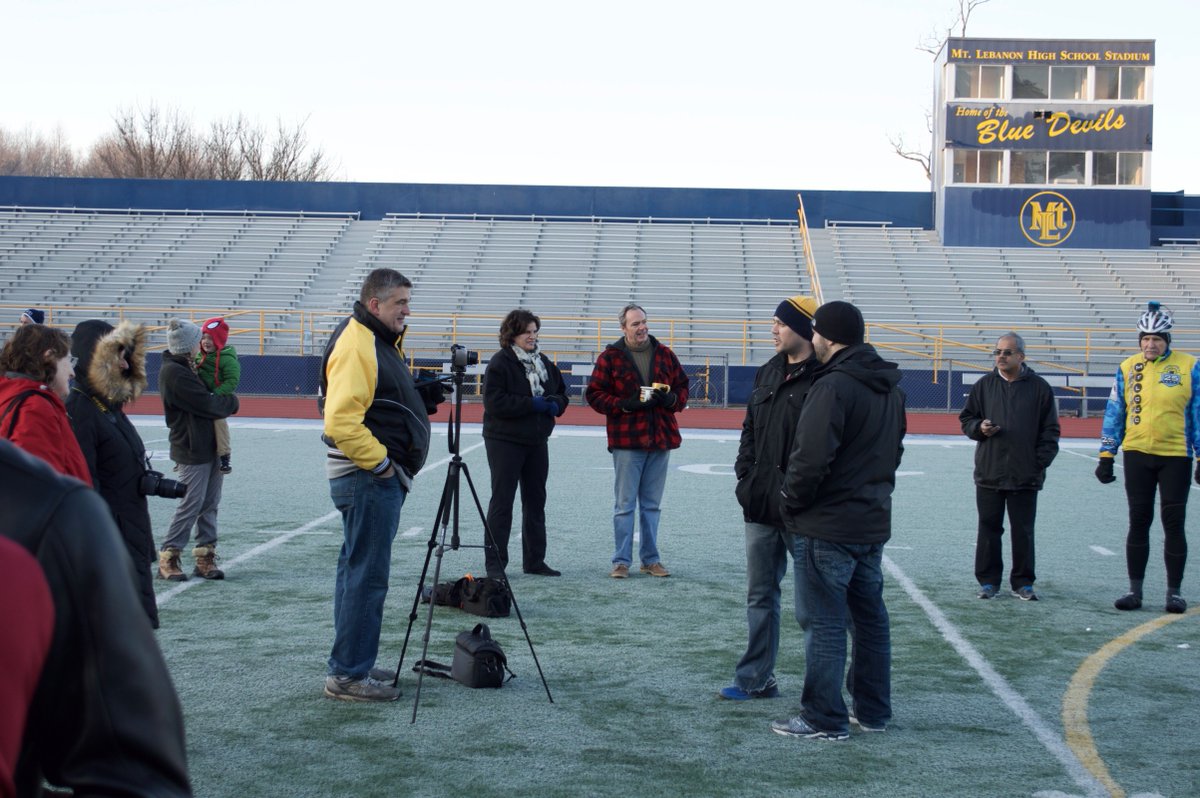 APEGS_Balloon's tweet photo. Gullo and Scalzo getting interviewed this morning! #LeboBalloon https://t.co/NWth5CGyn8