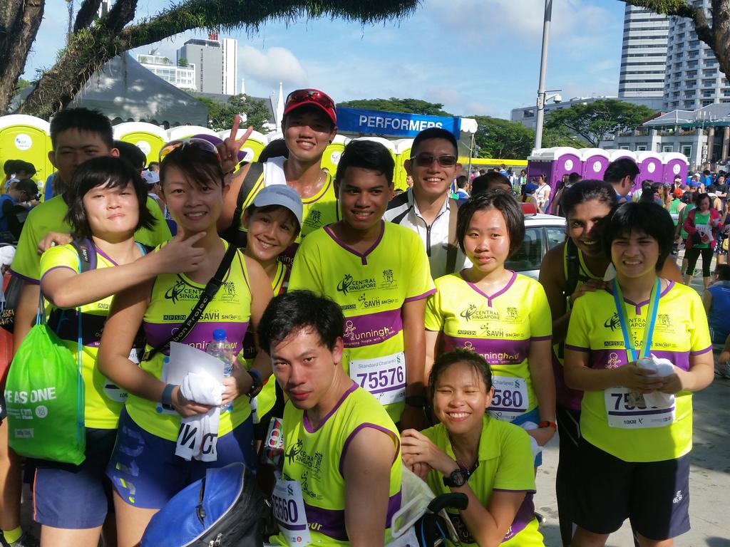 LividEye's tweet photo. @runninghour2015 We did it guys!!! We did it!!! #SCMS2015 People with #specialneeds #runtobond #runninghour :) https://t.co/lEFLvU9MVq