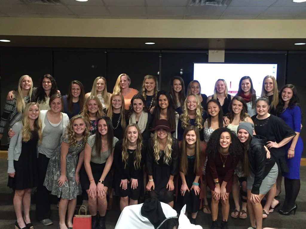 SUUSoccer's tweet photo. End of the year banquet!!!!! #goodlookingroup https://t.co/nLGH2iZBes
