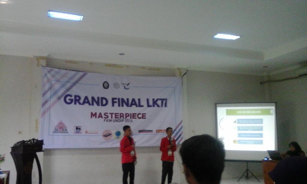 Presentasi dari Universitas Hasanudin oleh Tim Ariansyah #GFLKTImasterpiece2015
