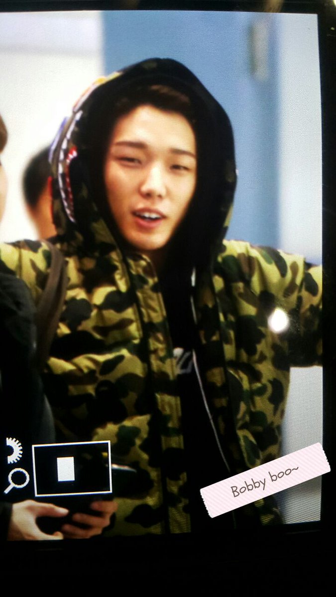 #BOBBY @ ICN airport from Shanghai cr;onpict