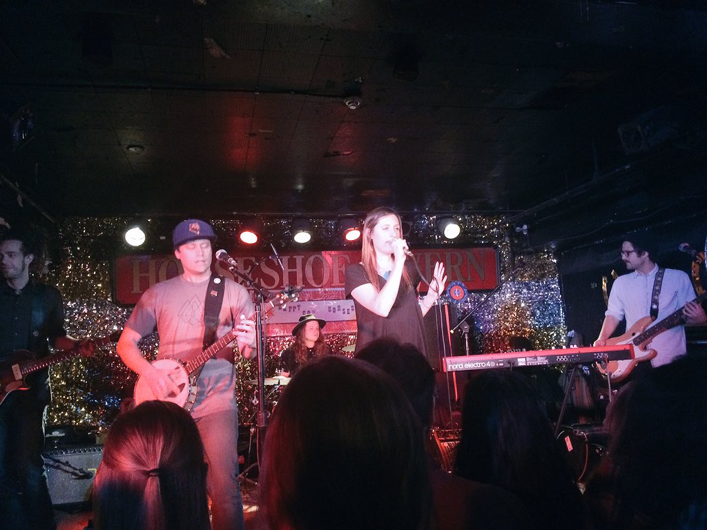 Indie88Toronto's tweet photo. Opening @HorseshoeTavern's 68th birthday night with @shredkelly shredding up the stage with some banjo tunes https://t.co/iOQl9wAKax
