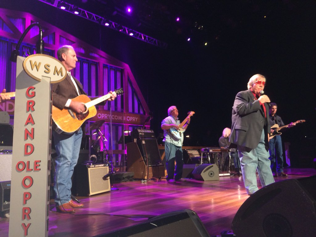 opry's tweet image. Whole lotta fun to have @SouthwestAir @gary_kelly sit in on guitar with John Conlee tonight!