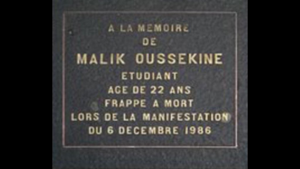 Jour de vote mais aussi jour de mémoire. Il y a 29 ans, #MalikOussekine est mort parce qu'il manifestait. <a href="/UNEF/">UNEF</a>