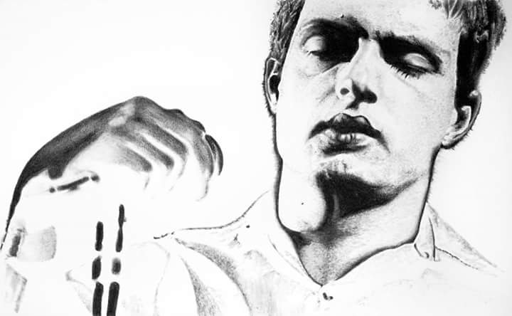 @maryannehobbs @BBC6Music #6MusicMakeArt here's my drawing of #IanCurtis