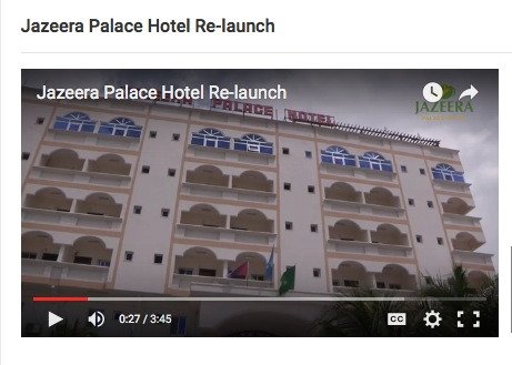 VIDEO: It's been one wonderful week since we re-launched our #hotel --> youtu.be/dVJR2n_u1b8 #Mogadishu #Somalia