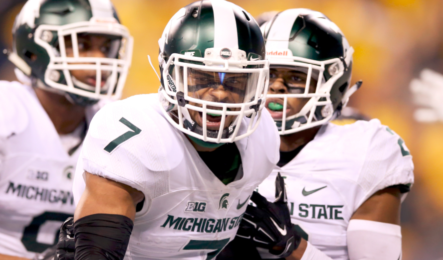 espn's tweet photo. The Spartan Way.

Michigan State has now won 7 of its last 8 against top-10 opponents -- 5 as the lower-ranked team. https://t.co/mpbm8AQiu7