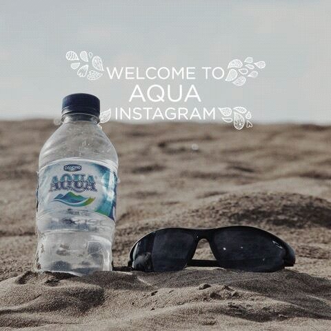 Mari Kita Hidup Sehat  Minum #Aqua  Untuk #KebaikanHidup.