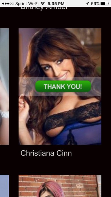 2 pic. @ChristianaCinn Voting for you everyday at the #AVNawards2016 ! I love you! #hottestnewcomer #socialmediastar