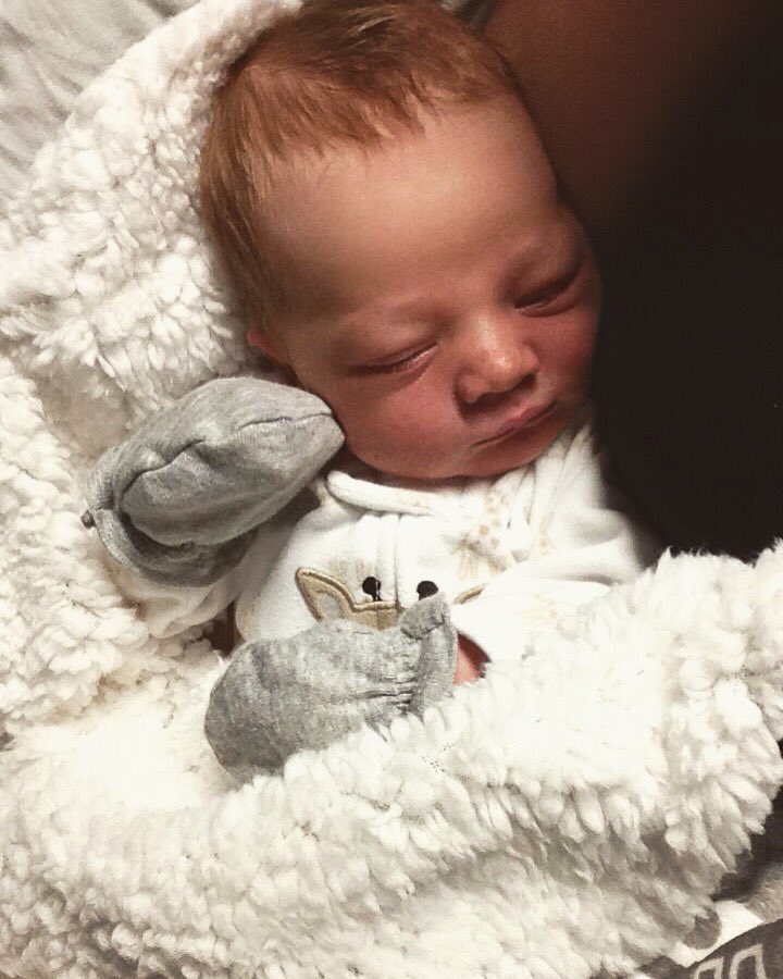 QuintonNolan's tweet photo. Look at my son 💙 Shelby you are such a good mother and I'm so proud of you . You are such a champ💙 https://t.co/kQkLMa3mwa