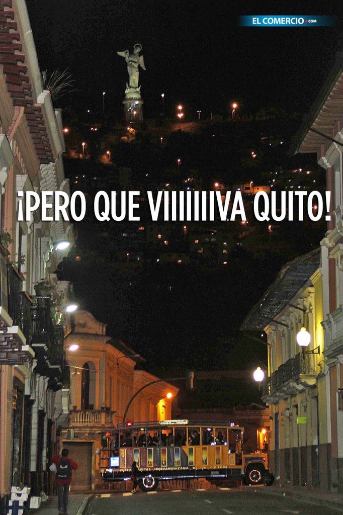 silvana0286's tweet photo. Pero que viva #Quito! 🎉🎈🎉 https://t.co/tKON5Ykhe9