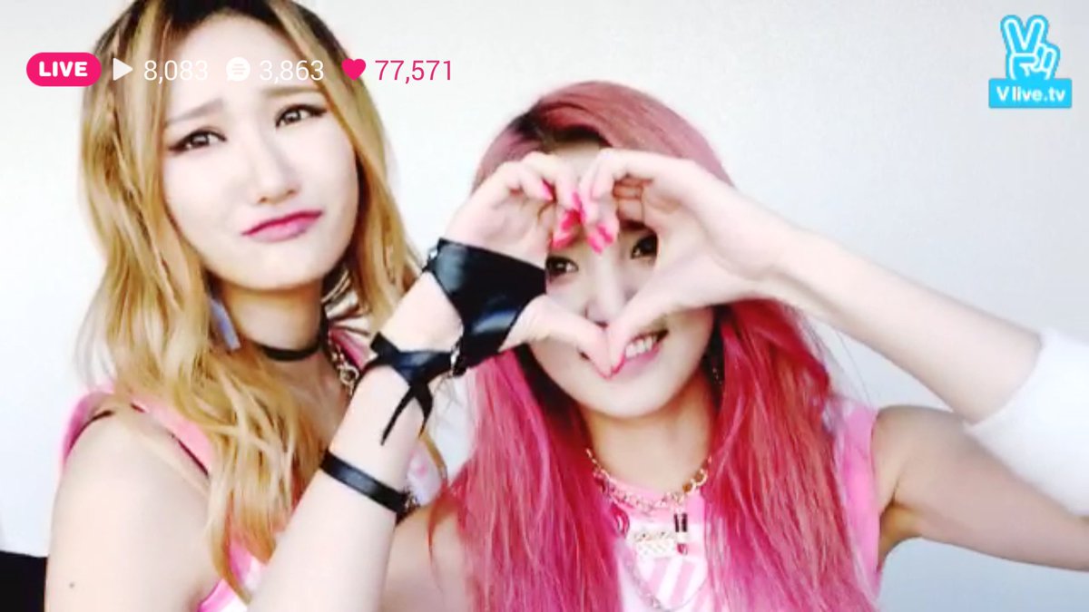 오늘 인가에서 핑크로 무장한 exid+업텐션 | 인스티즈