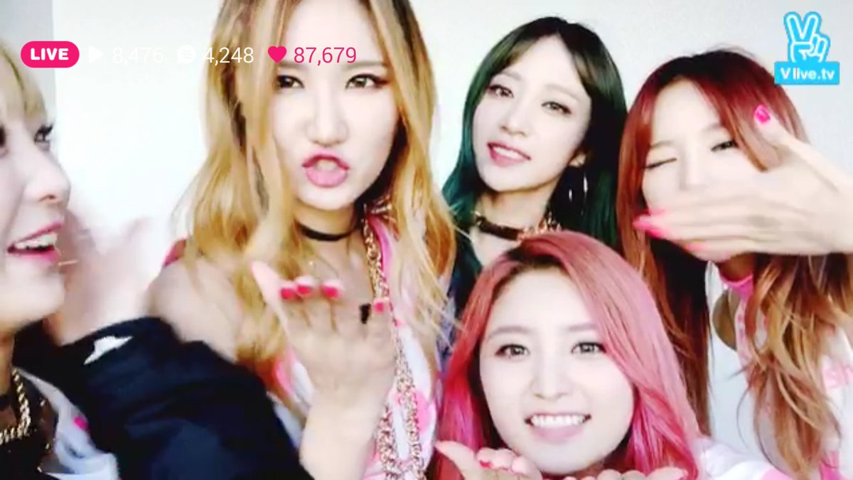 오늘 인가에서 핑크로 무장한 exid+업텐션 | 인스티즈