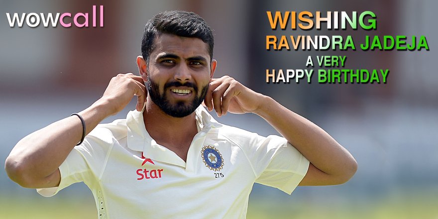 MyWowCall's tweet photo. Wowcall Wishes Ravindra #Jadeja a Very Happy Birthday! #HappyBirthdayJadeja #TeamIndia https://t.co/rejcTCLy4I