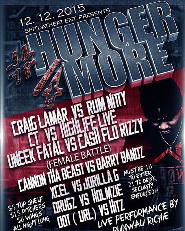MiltownBloe's tweet image. This Saturday . #Hunger4more
4pm #ChitchatLounge . @RumNitty @DotGhotti &amp;amp; @xceldakid invade #Spitdatheat
