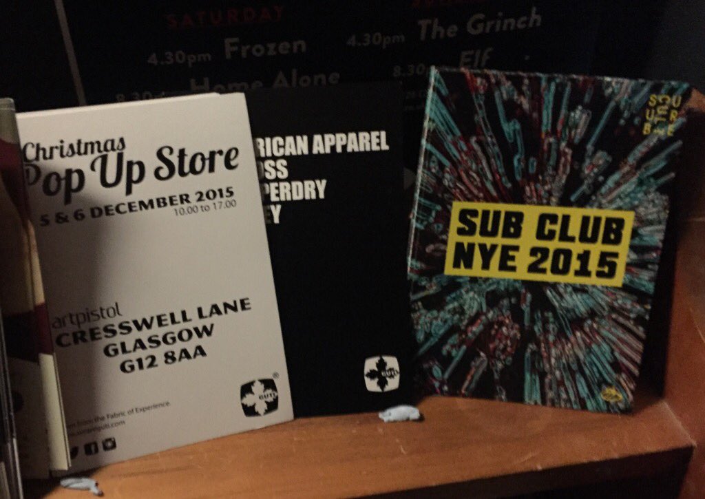 weareguti's tweet photo. @weareguti &amp; @SubClub a beautiful combination! Head to the pop up today to enter draw for Sub Club NYE party tix https://t.co/CvpoJy99Th