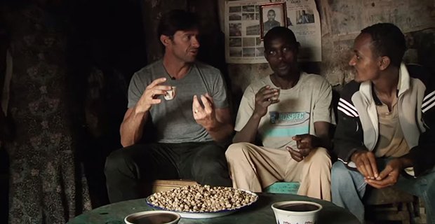 GT_GuestHouse's tweet photo. What's #hughjackman been doing in #Ethiopia? Drinking #Ethiopiancoffee :) @EdenEthioCoffee , @VisitEthio https://t.co/l5PP5z9VVG